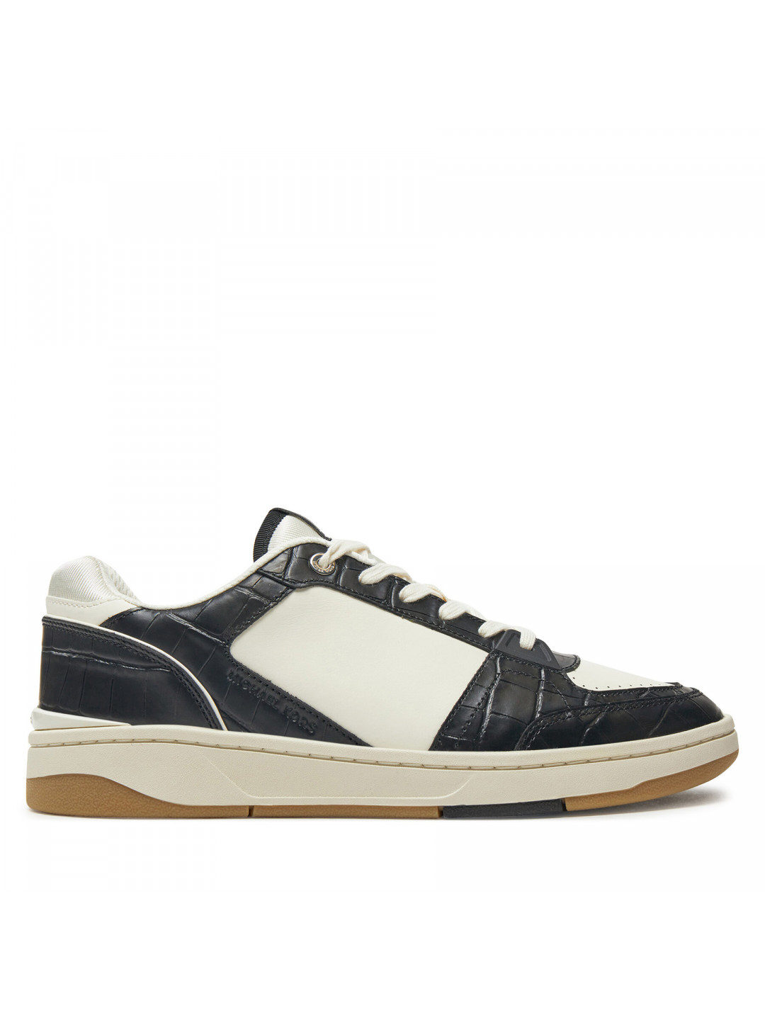 Sneakersy MICHAEL Michael Kors Rebel Sneaker 42F4RBFS1L Écru